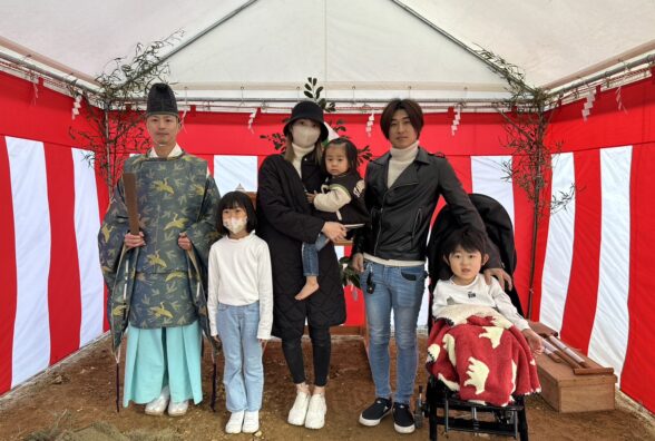 社長ブログ「H様邸の地鎮祭を執り行いました」