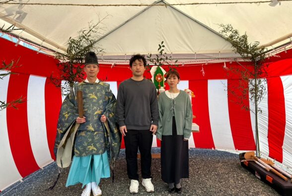 社長ブログ「Ｆ様邸の地鎮祭を執り行いました」