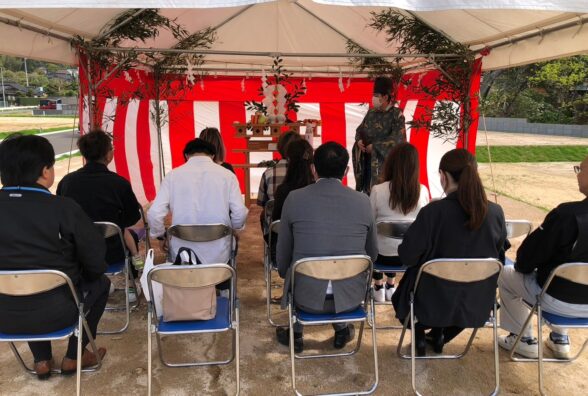 社長ブログ「M様邸の地鎮祭を執り行いました」