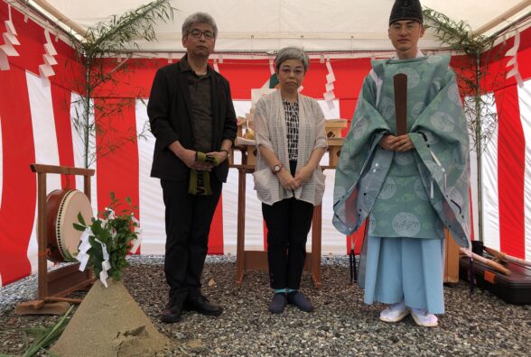 社長ブログ「Ｓ様邸の地鎮祭を執り行いました」