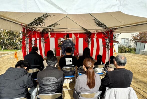 社長ブログ「S様邸の地鎮祭を執り行いました」