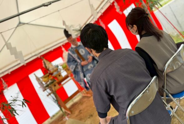 社長ブログ「N様邸の地鎮祭を執り行いました」