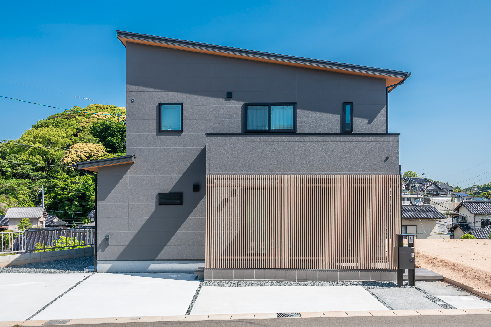 彦島山中町4号地分譲住宅